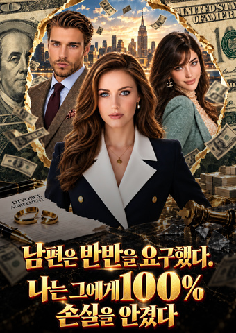 남편은 반반을 요구했다. 나는 그에게 100% 손실을 안겼다