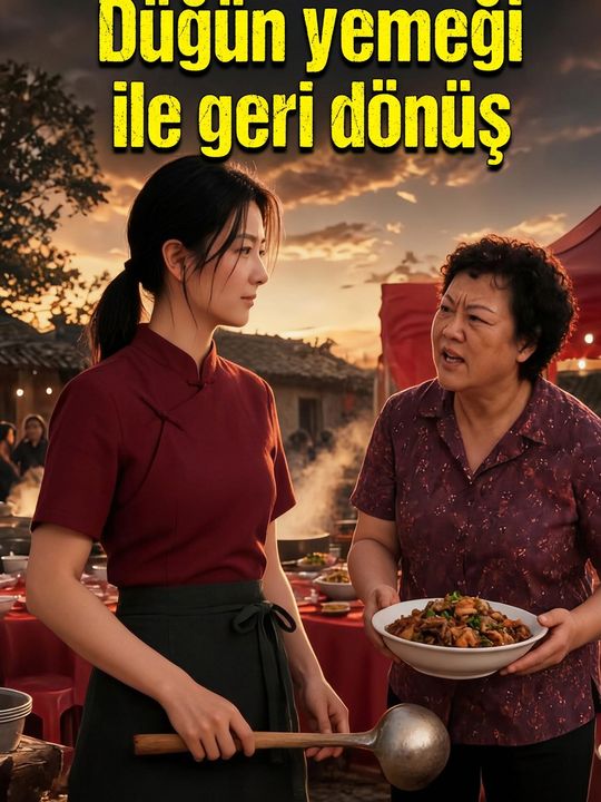 Düğün yemeği ile geri dönüş