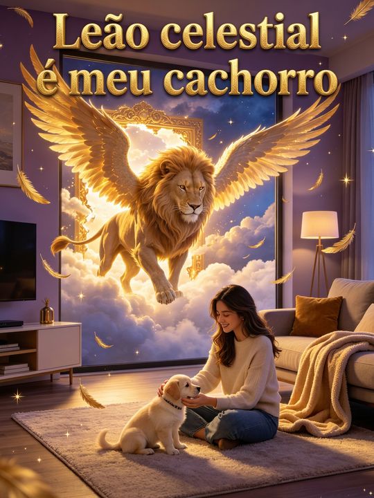 Leão celestial é meu cachorro
