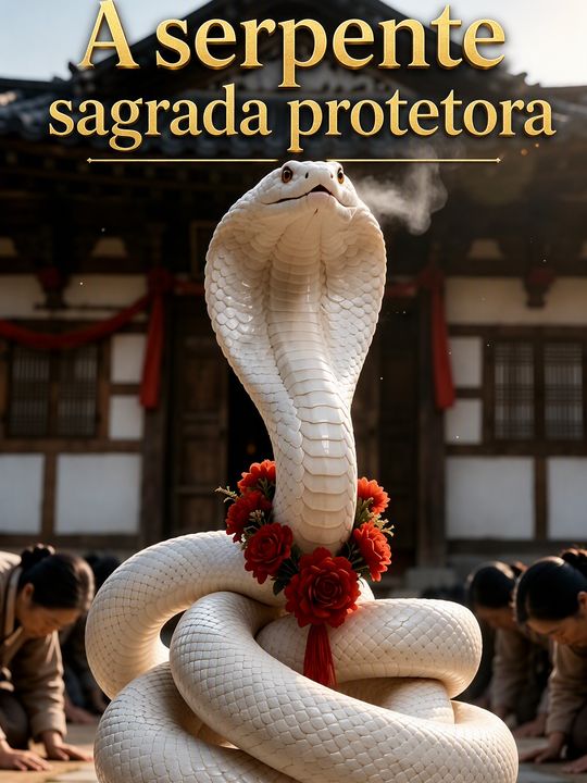 A serpente sagrada protetora