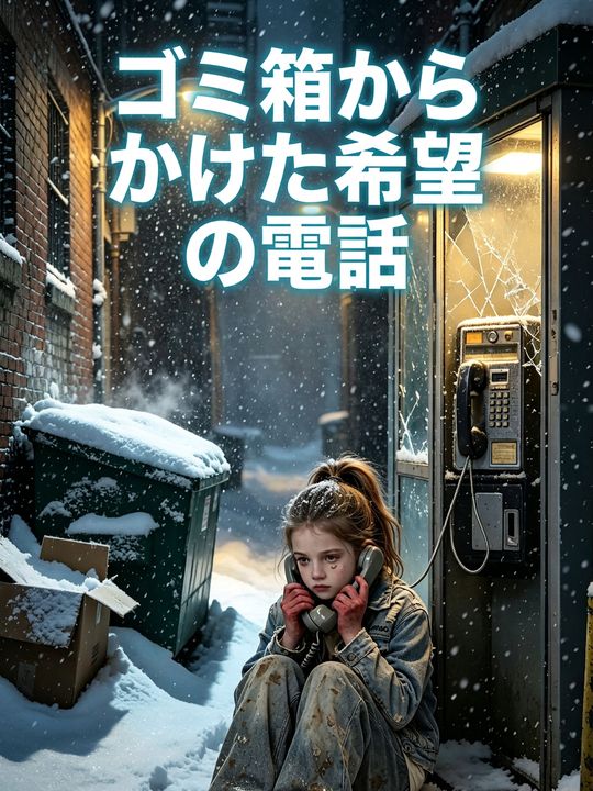 ゴミ箱からかけた希望の電話
