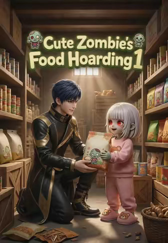 Cute Zombie's Food Hoarding 1