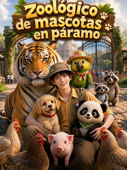 Zoológico de mascotas en páramo