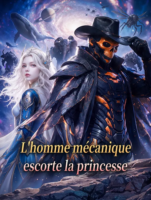 L'homme mécanique escorte la princesse
