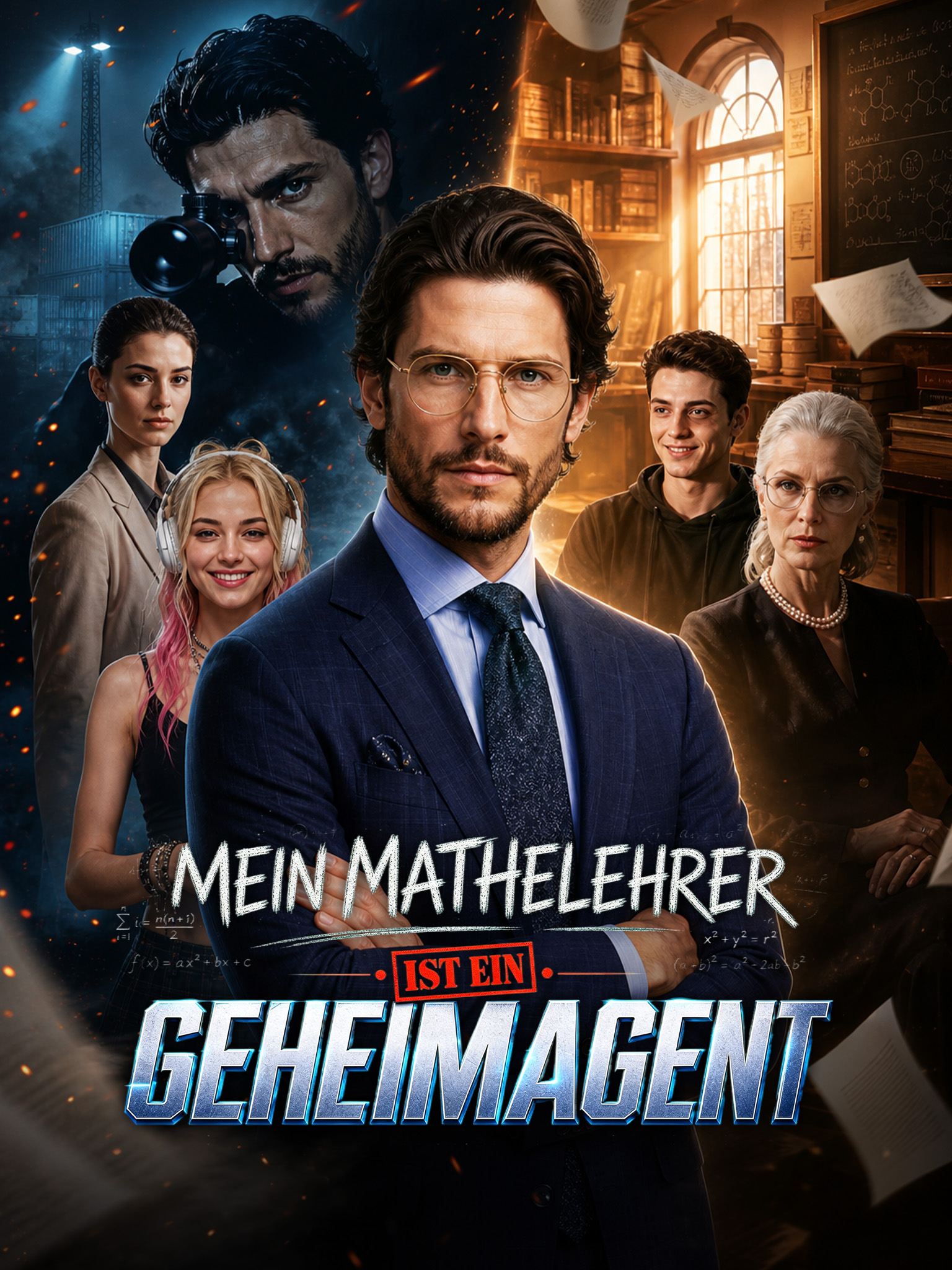 Mein Mathelehrer ist ein Geheimagent [Synchro]