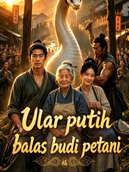 Ular putih balas budi petani