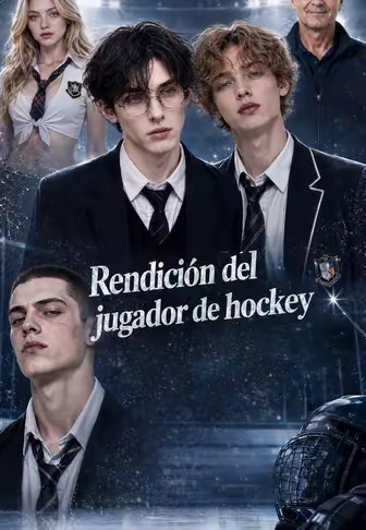 Rendición del jugador de hockey