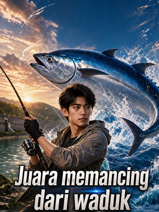Juara memancing dari waduk