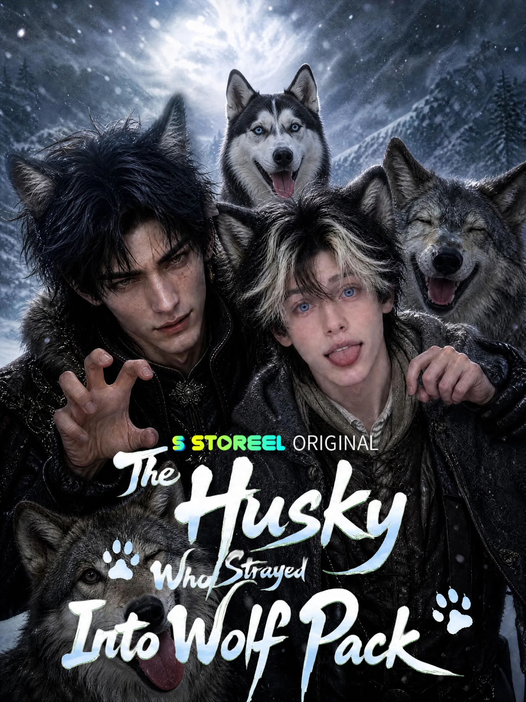 The Husky Who Strayed Into Wolf Pack