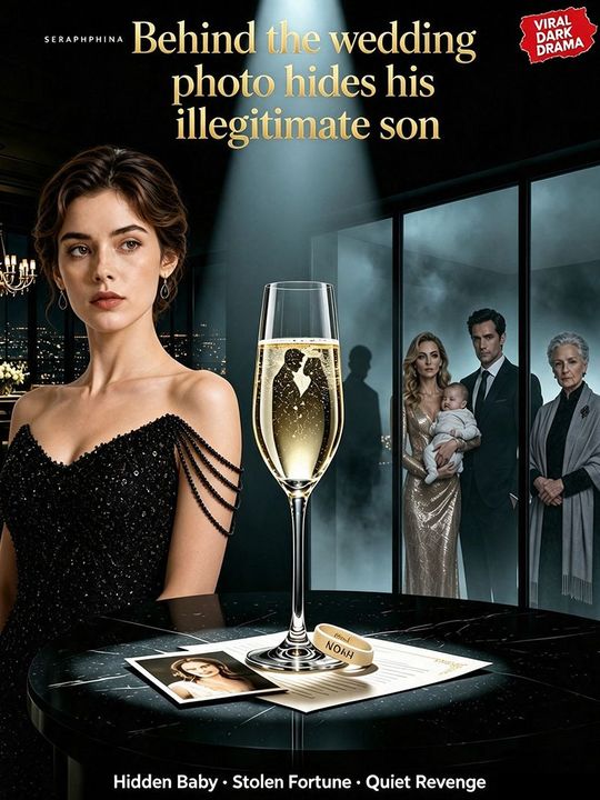 Behind the wedding photo hides his illegitimate son