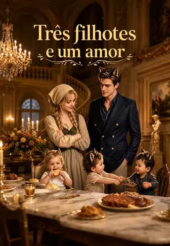 Três filhotes e um amor