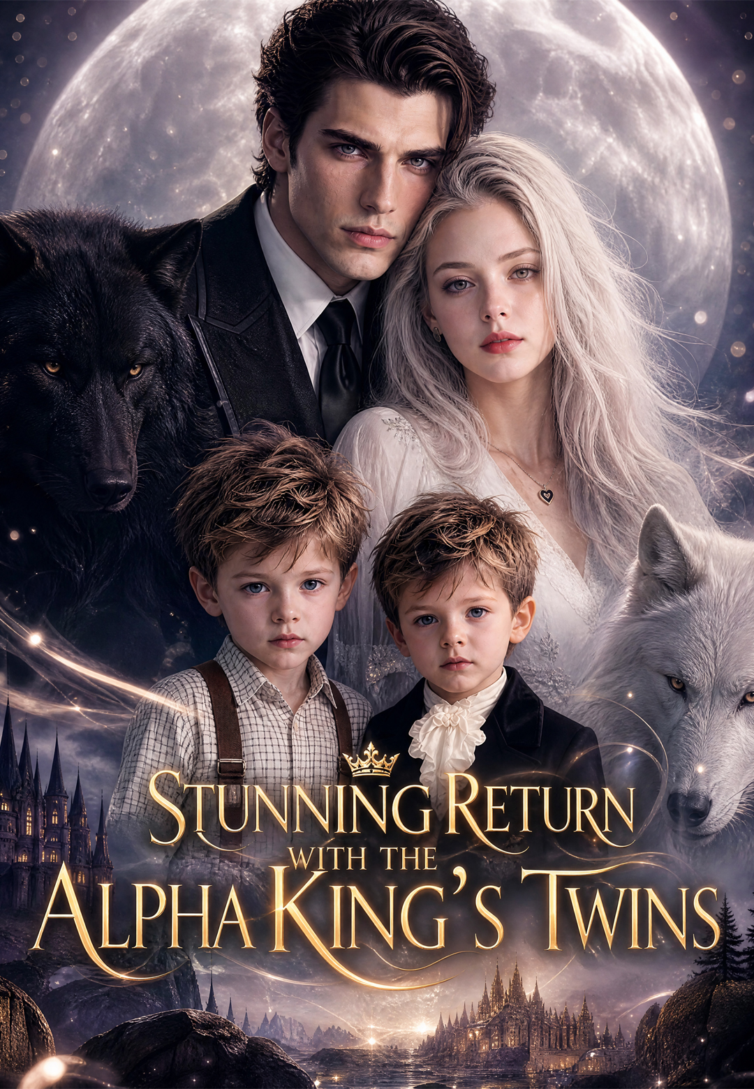 Stunning Return with the Alpha King's Twins