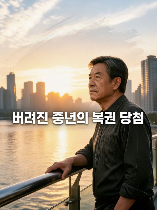 버려진 중년의 복권 당첨