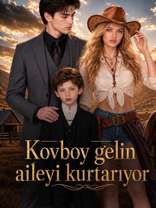 Kovboy gelin aileyi kurtarıyor