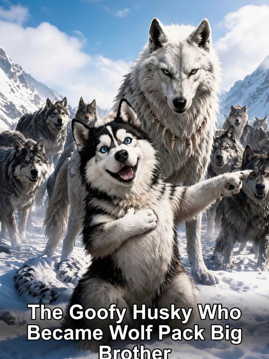 El husky impostor de los lobos
