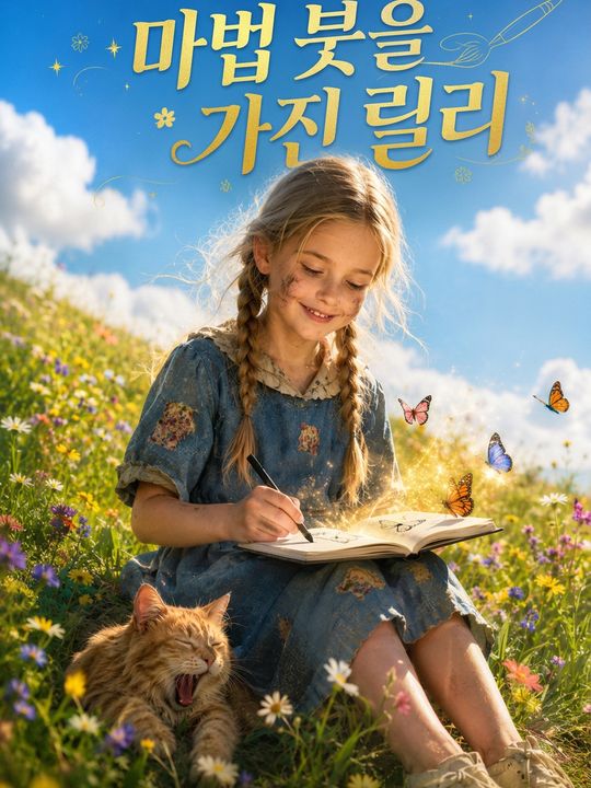 마법 붓을 가진 릴리
