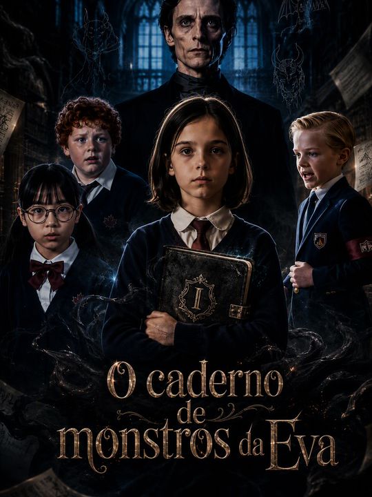 O caderno de monstros da Eva