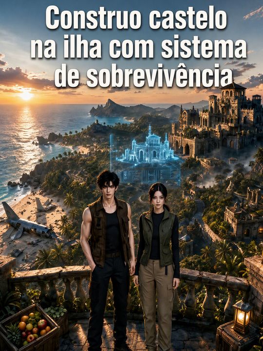 Construo castelo na ilha com sistema de sobrevivência