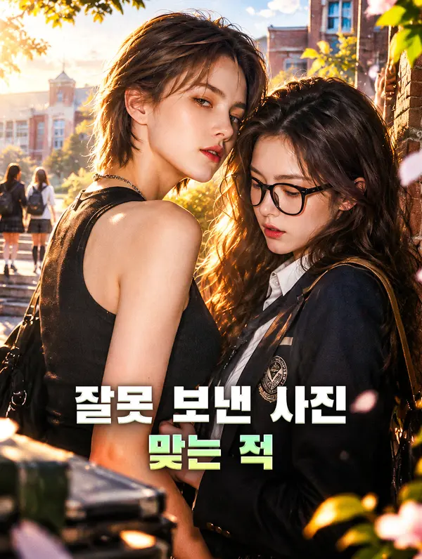 잘못 보낸 사진, 맞는 적