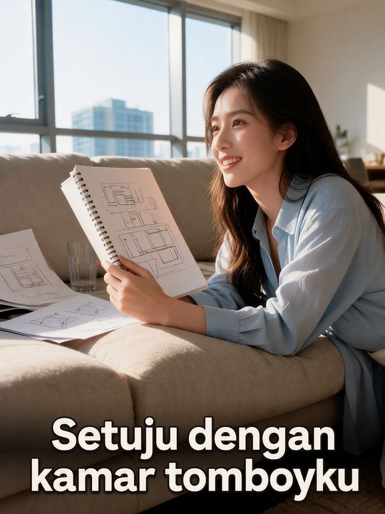 Setuju dengan kamar tomboyku