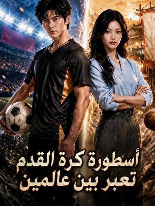 أسطورة كرة القدم تعبر بين عالمين