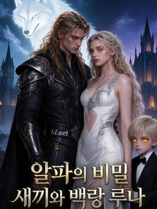 알파의 비밀 새끼와 백랑 루나