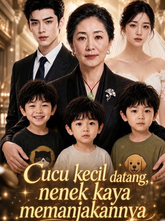 Cucu kecil datang, nenek kaya memanjakannya