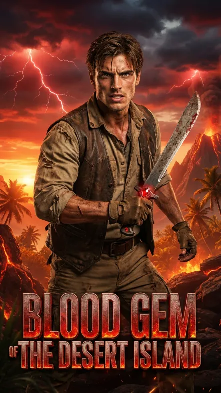 Blood Gem of The Desert Island