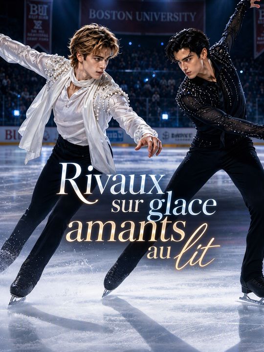 Rivaux sur glace amants au lit