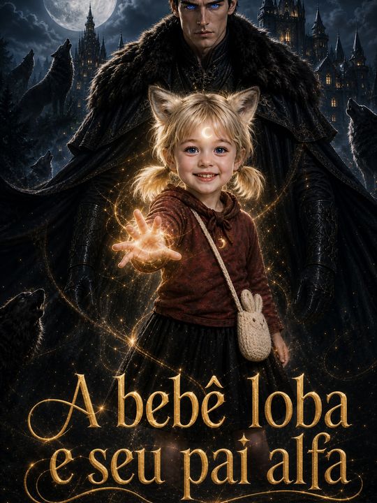 A bebê loba e seu pai alfa