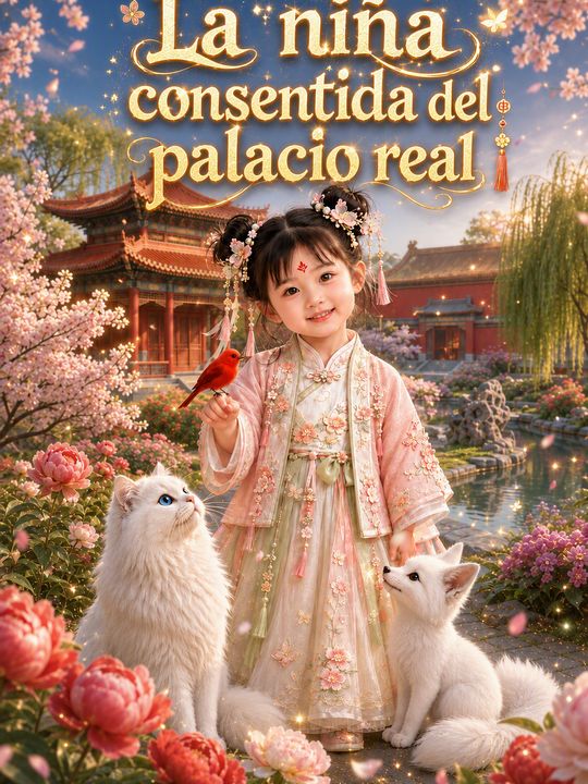 La niña consentida del palacio real
