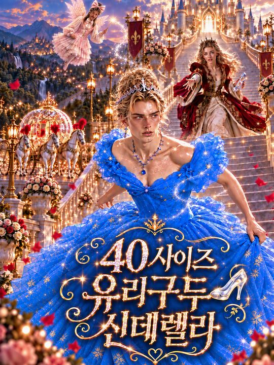 40사이즈 유리구두 신데렐라