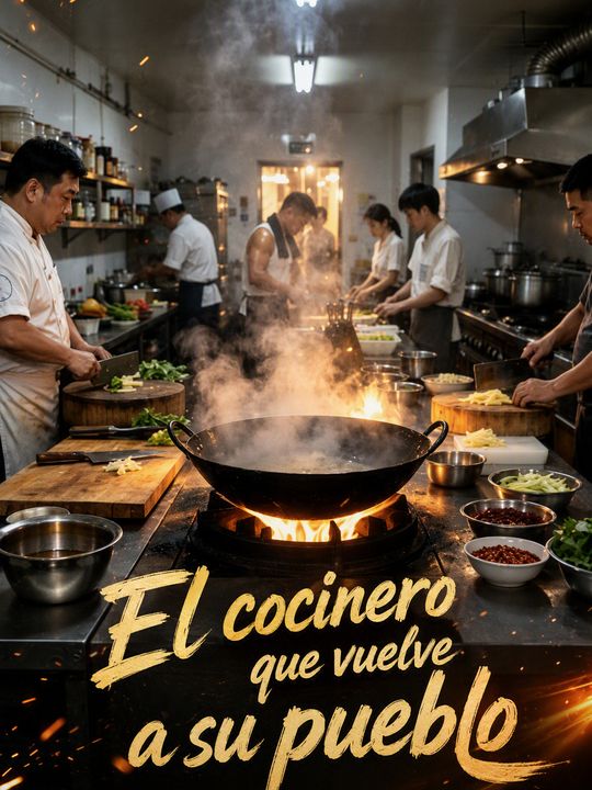 El cocinero que vuelve a su pueblo