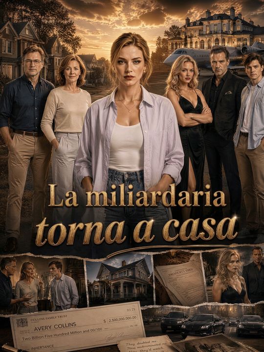 La miliardaria torna a casa