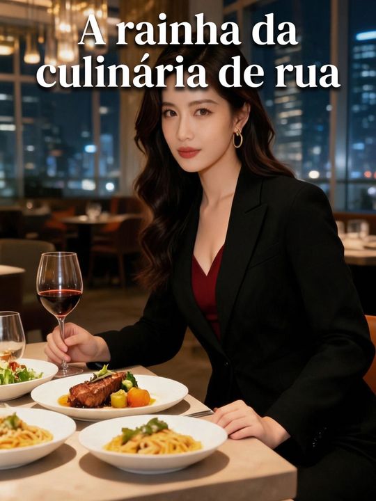 A rainha da culinária de rua