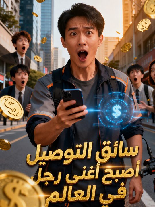 سائق التوصيل أصبح أغنى رجل في العالم