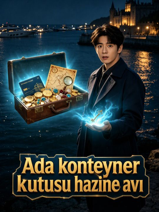 Ada konteyner kutusu hazine avı