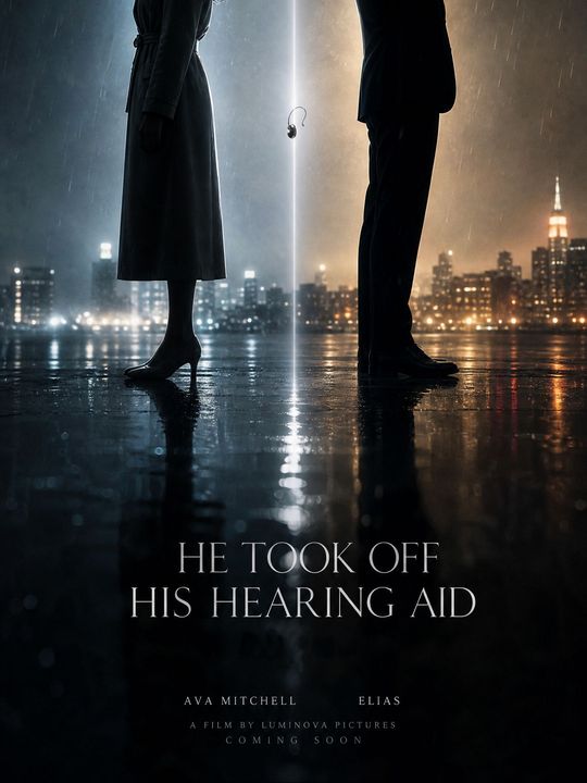 He Took Off His Hearing Aid