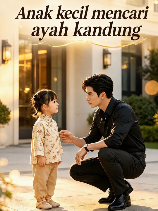 Anak kecil mencari ayah kandung