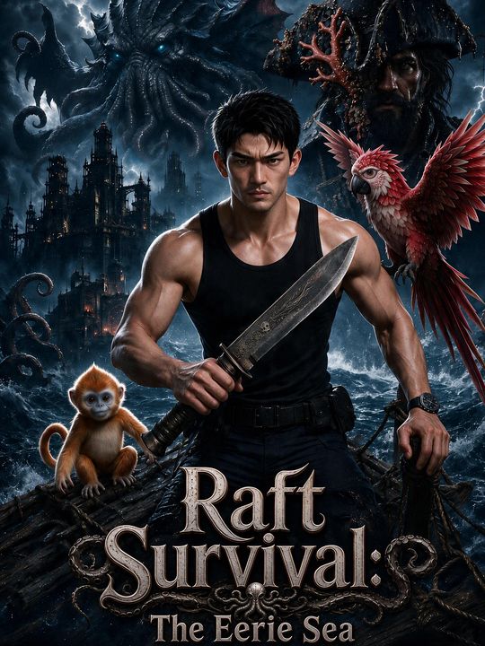 Raft Survival: The Eerie Sea