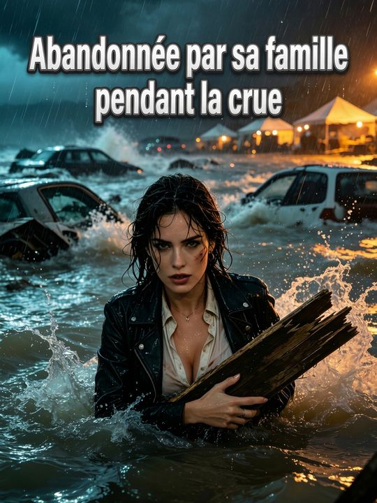 Abandonnée par sa famille pendant la crue