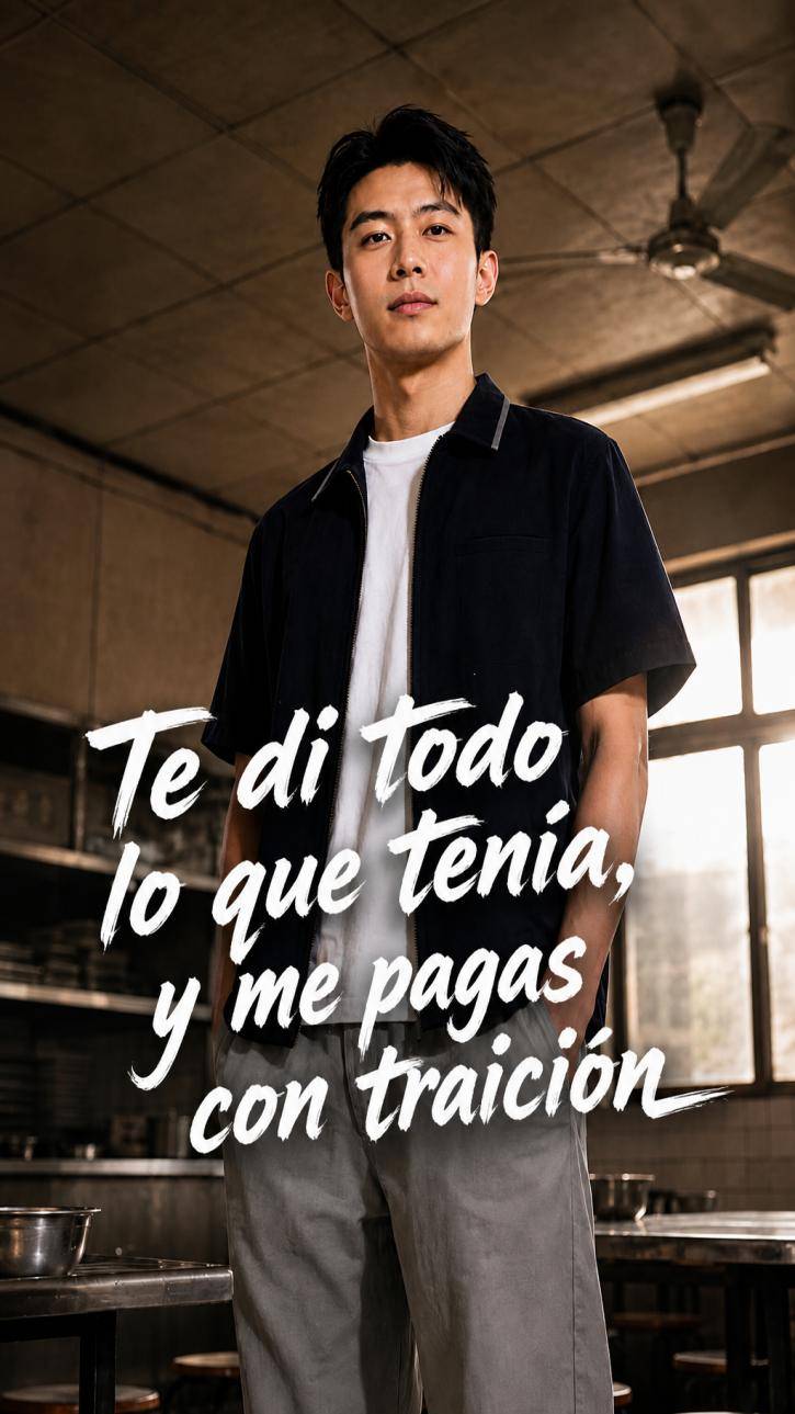 Te di todo lo que tenía, y me pagas con traición