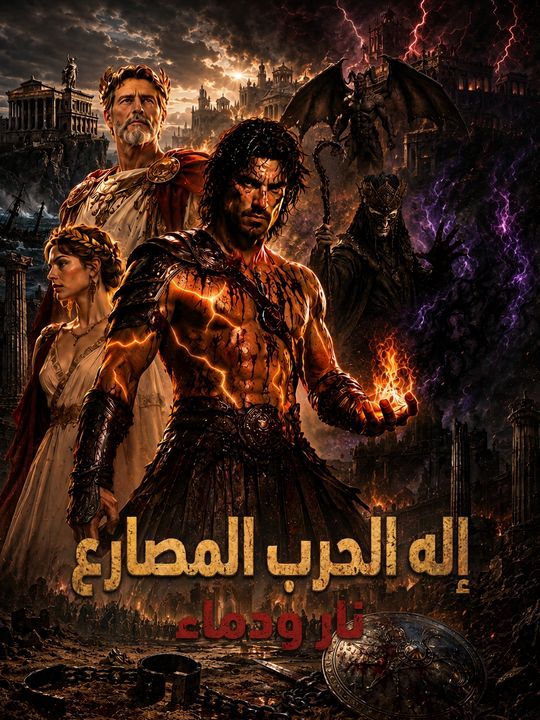 إله الحرب المصارع: نار ودماء