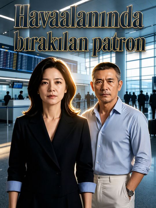 Havaalanında bırakılan patron