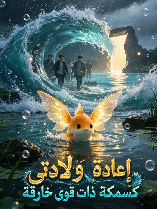 إعادة ولادتي كسمكة ذات قوى خارقة