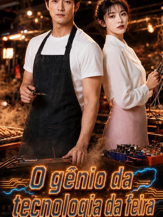 O gênio da tecnologia da feira