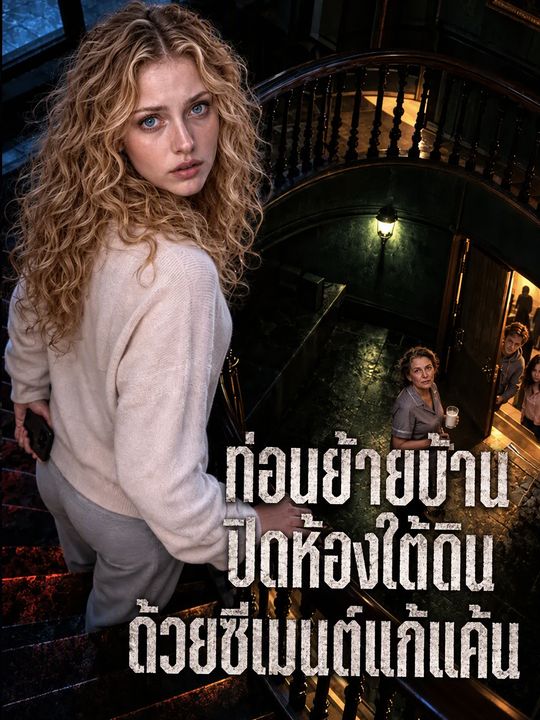 ก่อนย้ายบ้าน ปิดห้องใต้ดินด้วยซีเมนต์แก้แค้น