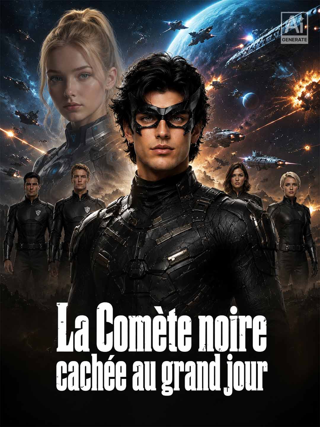 La Comète noire cachée au grand jour