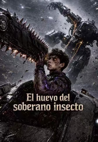 El huevo del soberano insecto