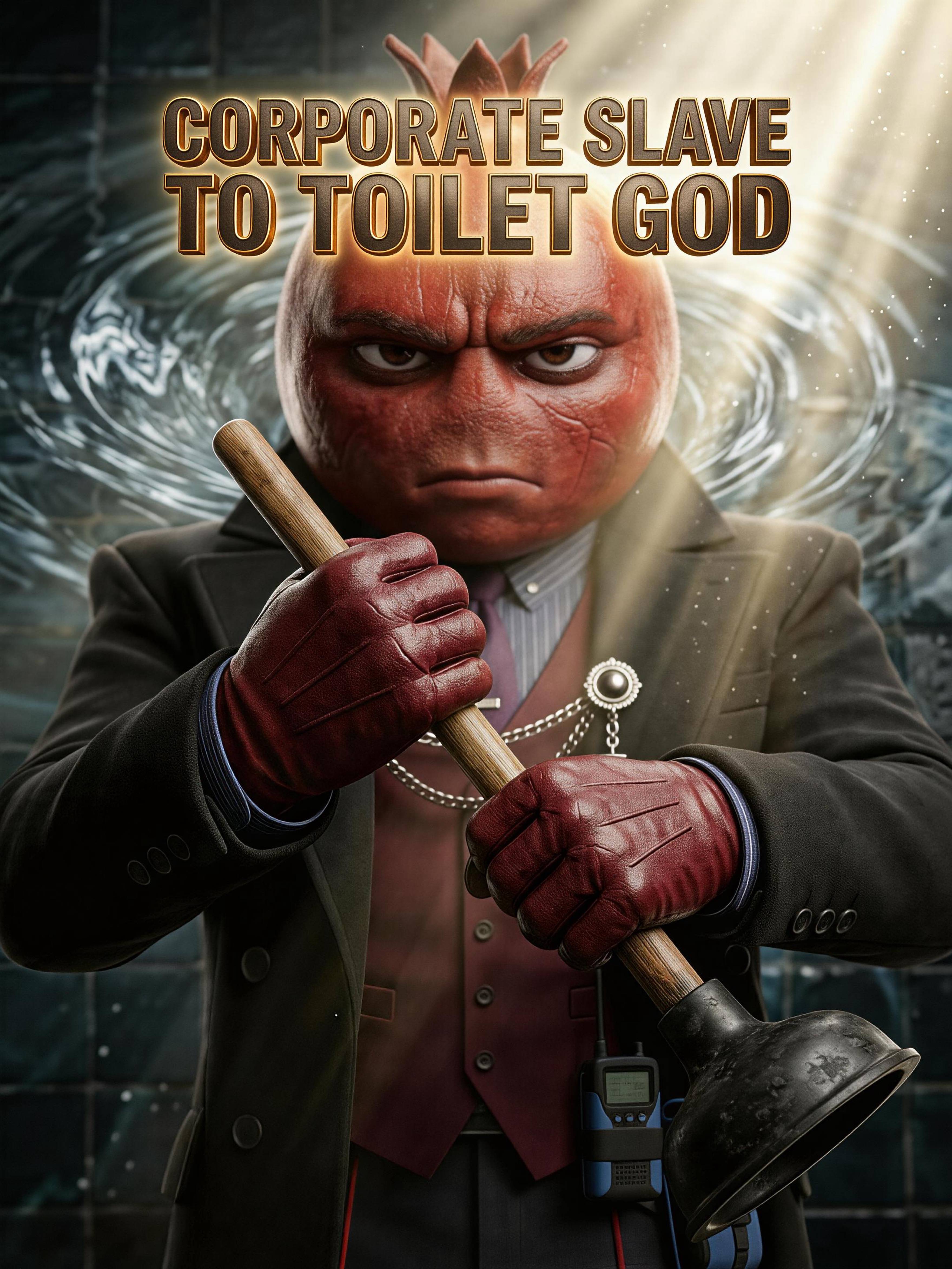 Corporate Slave to Toilet God